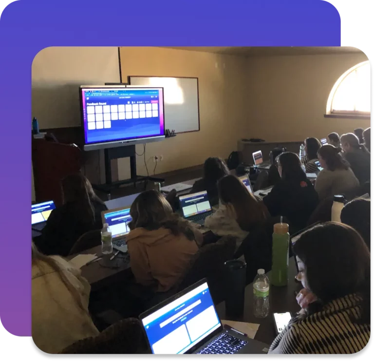 Image of teachers at a Short Answer PD session