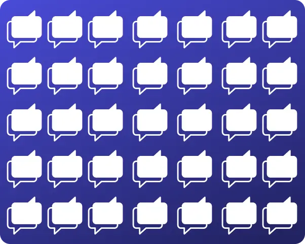 A series of Short Answer logos in a square