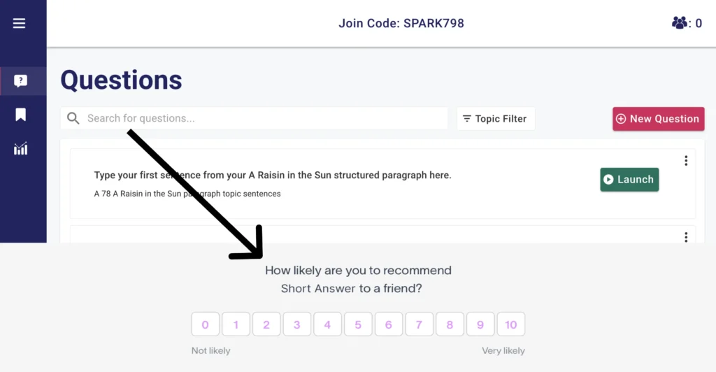 NPS Survey Example